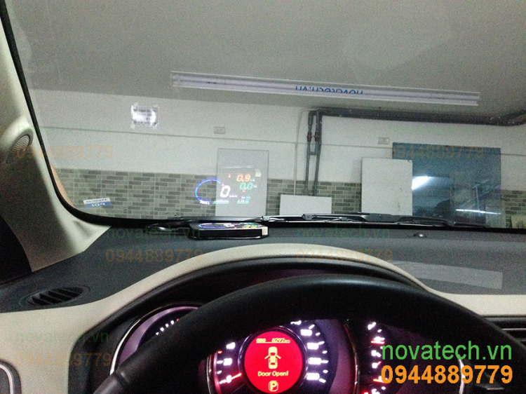 Head Up Display A8 -HUD A8 thế hệ mới nhất, chức năng khủng, nhắc sang số, tiết kiệm xăng - BH 1 năm