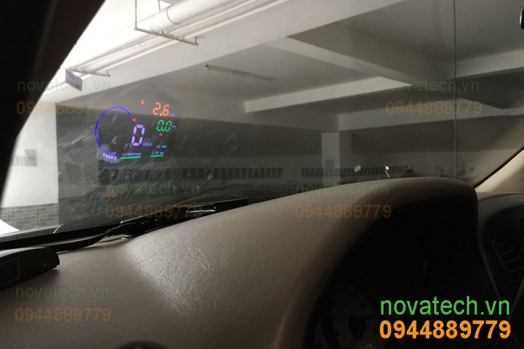 Head Up Display A8 -HUD A8 thế hệ mới nhất, chức năng khủng, nhắc sang số, tiết kiệm xăng - BH 1 năm