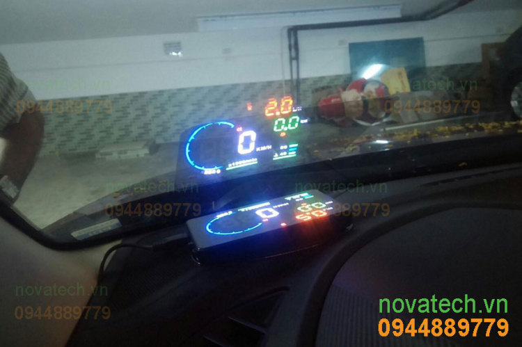 Head Up Display A8 -HUD A8 thế hệ mới nhất, chức năng khủng, nhắc sang số, tiết kiệm xăng - BH 1 năm