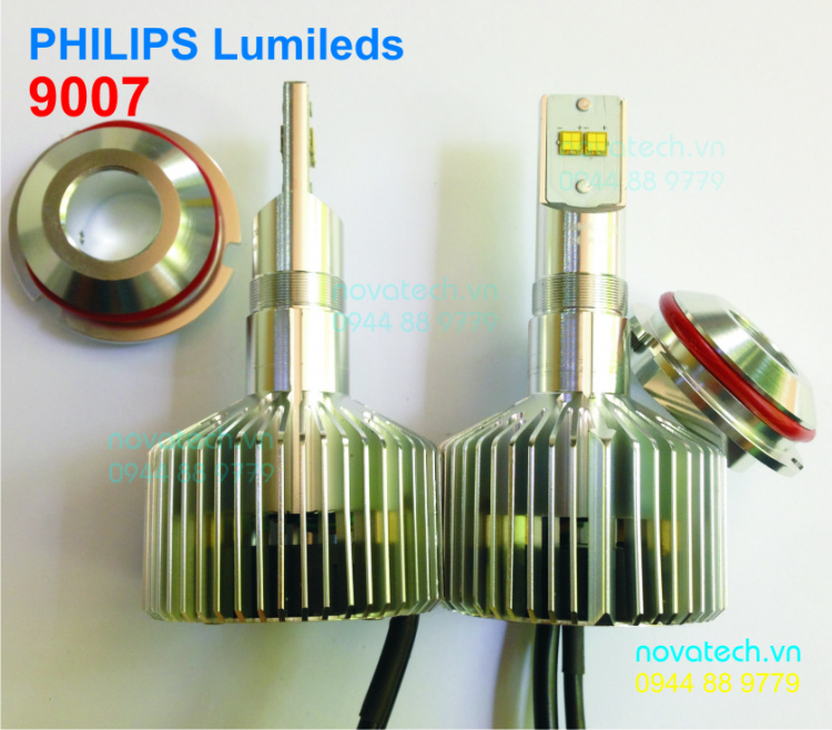 Tăng sáng ĐƠN GIẢN mà HIỆU QUẢ với bóng LED PHILIPS Lumileds, LED CREE USA, zin Xe (Mục lục Tr1)