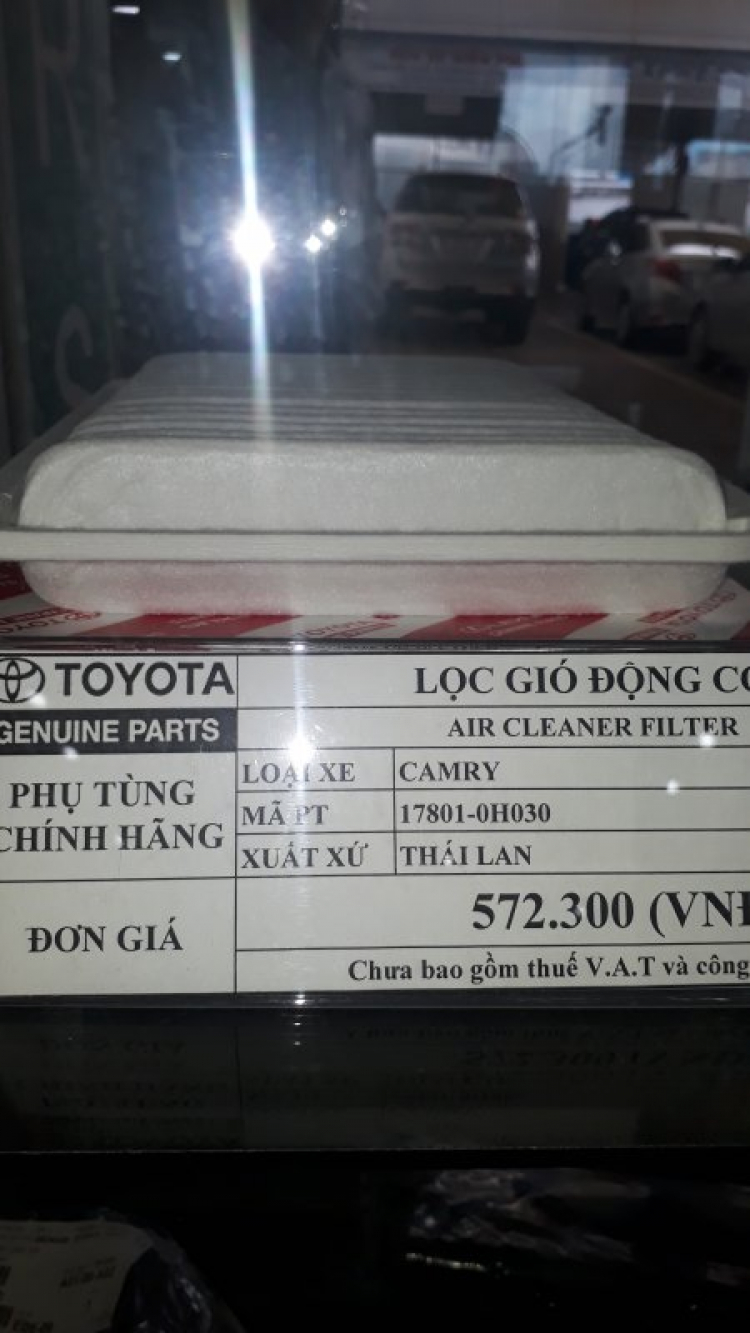 Camry: Trao đổi kinh nghiệm sửa chữa, phụ tùng Camry 8X 9X 0X (Đời 86 đến 2000)