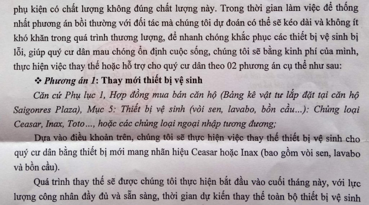 Tan vỡ giấc mơ về một nơi “đáng sống” với SaiGonRes Plaza