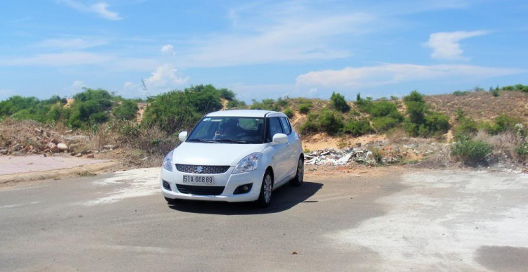 Chuyến du lịch SG-Phú Yên bằng Suzuki Swift.