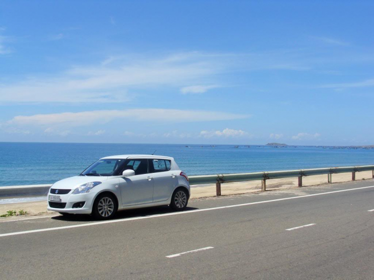 Chuyến du lịch SG-Phú Yên bằng Suzuki Swift.