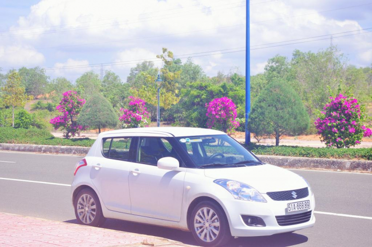 Chuyến du lịch SG-Phú Yên bằng Suzuki Swift.