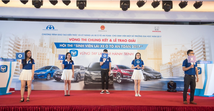 [QC] Vòng chung kết hội thi “Sinh viên lái xe ôtô an toàn năm 2017”