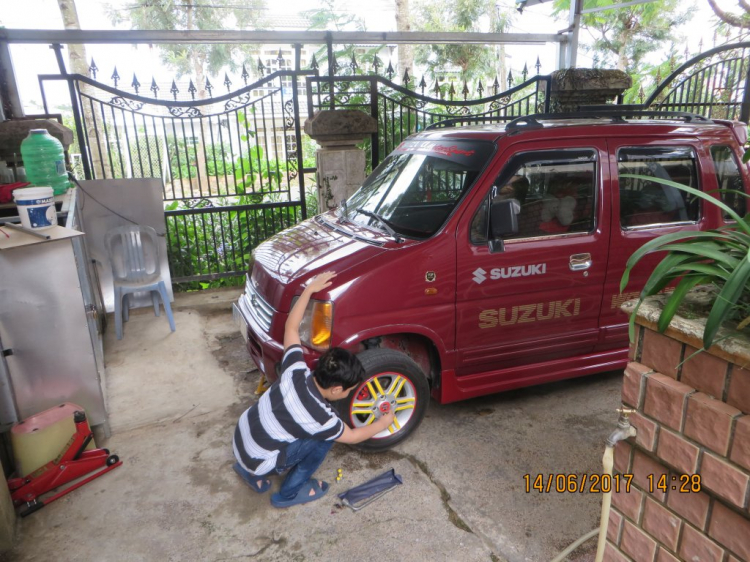 Chia sẻ kinh nghiệm tự bảo dưỡng SuZuKi WaGon Chia sẻ kinh nghiệm tự bảo dưỡng SuZuKi WaGon