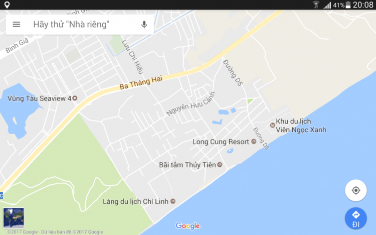 Biển cách SG tròn 80km Biển cách SG tròn 80km