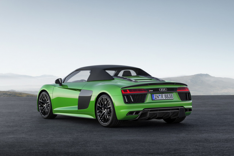 Audi R8 V10 Plus Spyder 2017 lộ diện