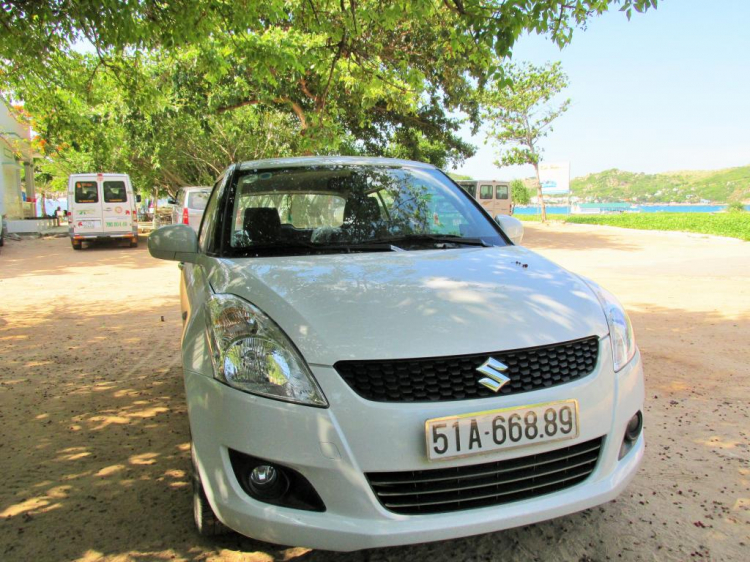 Chuyến du lịch SG-Phú Yên bằng Suzuki Swift.