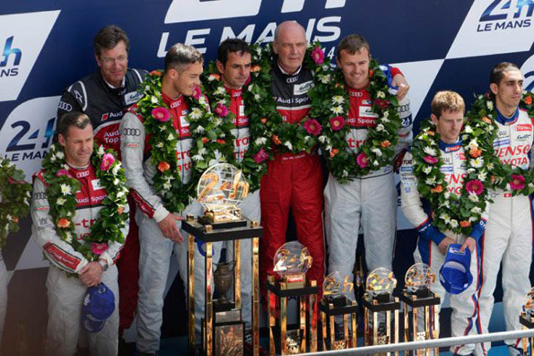 Audi chiến thắng trong cuộc đua 24 giờ Le Mans 2014
