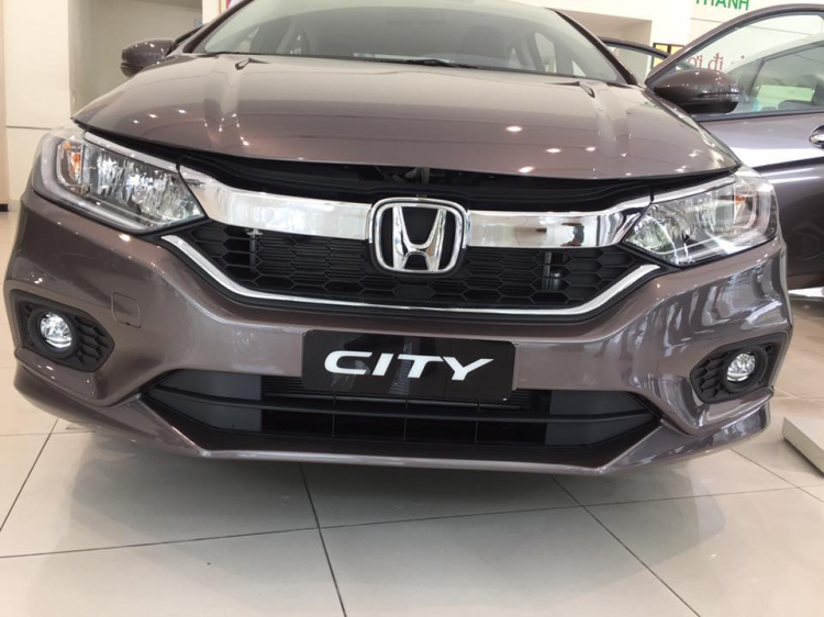 Hình ảnh Honda City 2017 tại đại lý