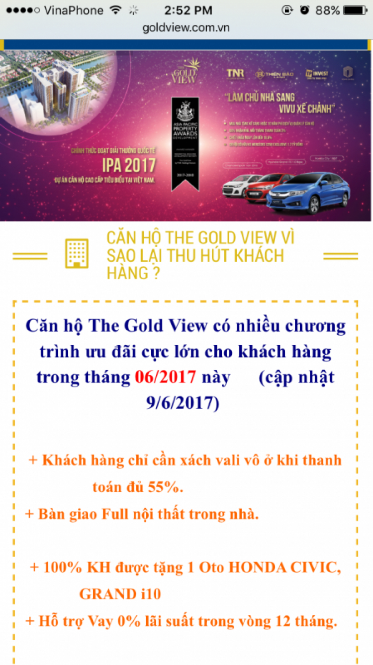 The Goldview Quận 4 - Tâm tư  quá !