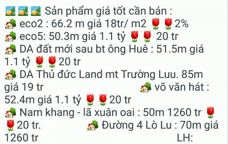 Cập nhật tình hình đất giá quận 9