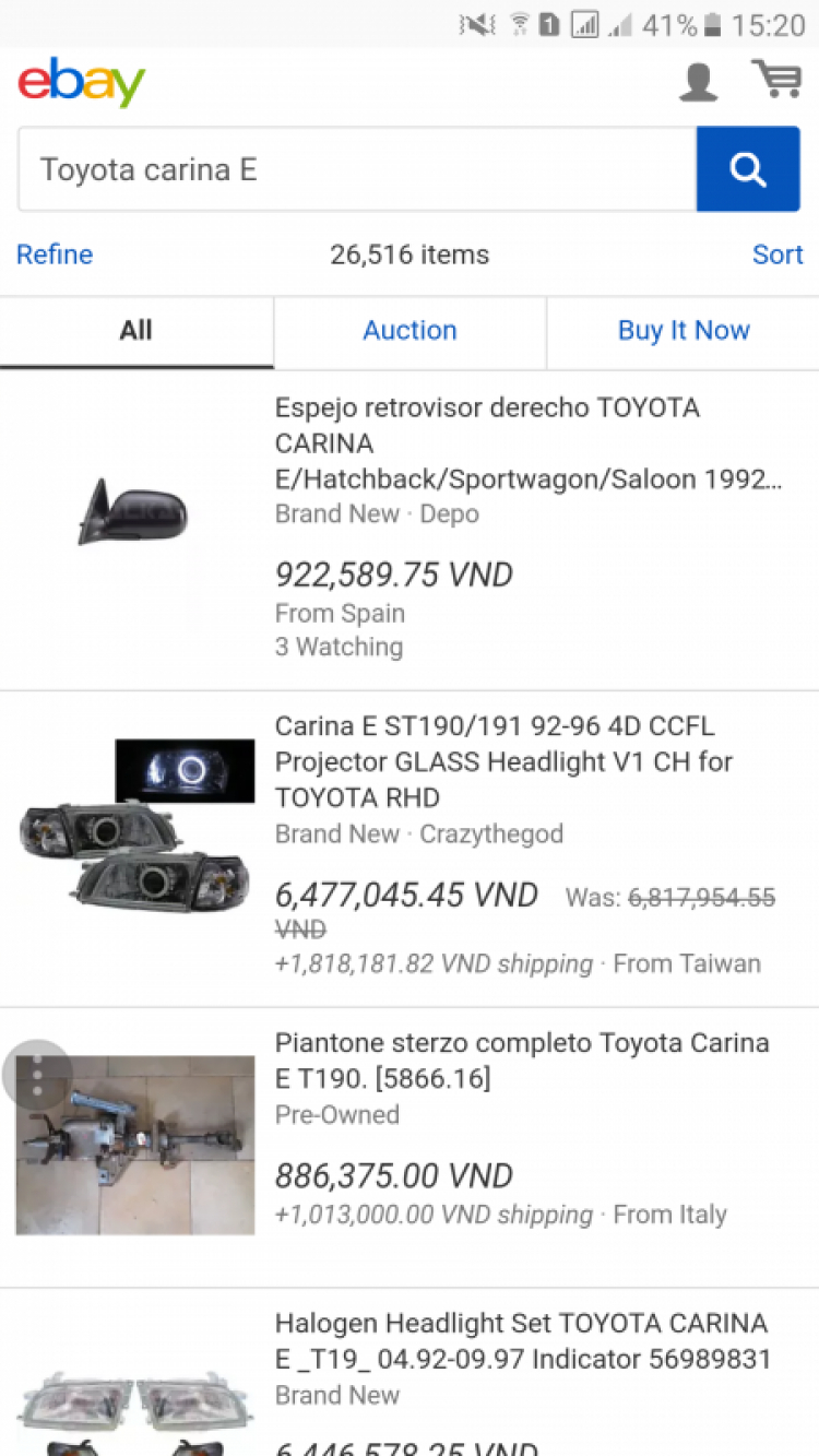 Toyota Corona 1992 - 1996 mắt híp đít bồng (Na béo ) Toyota Corona 1992 - 1996 mắt híp đít bồng (Na béo )