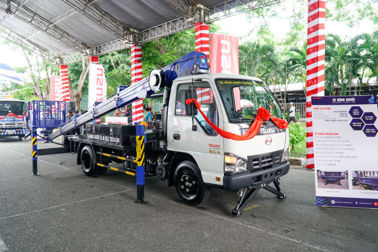 Isuzu ra mắt mảng xe chuyên dùng tại Việt Nam