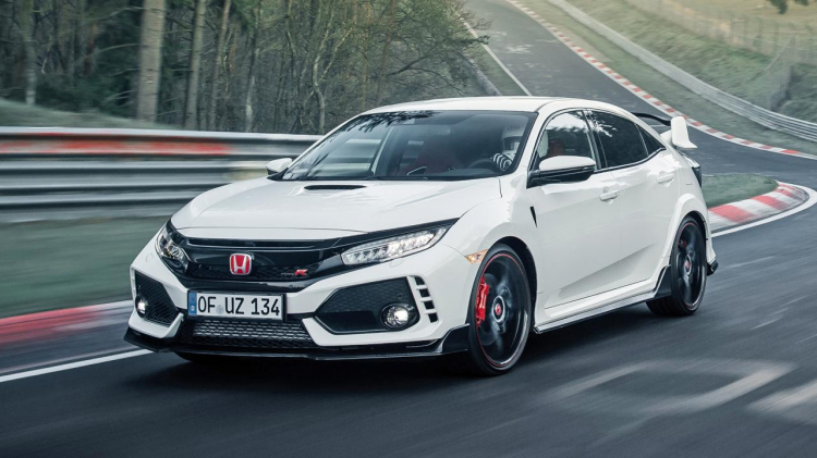 [Video] Xem Honda Civic Type R tăng tốc từ 0-233 km/h