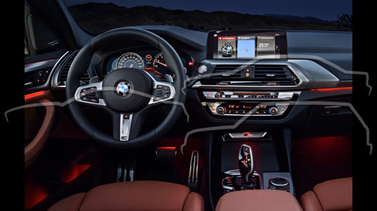 Những hình ảnh đầu tiên của BMW X3 2018 hoàn toàn mới
