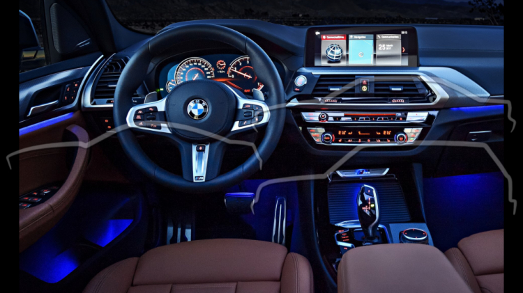Những hình ảnh đầu tiên của BMW X3 2018 hoàn toàn mới