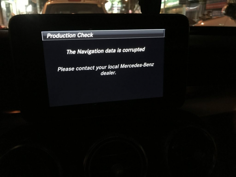 Mercedes-Benz Download Manager and Errors may occur