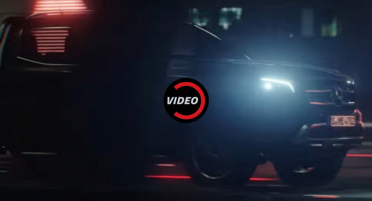 Bán tải Mercedes X-Class lấp ló trong video mới, ra mắt vào giữa tháng 7