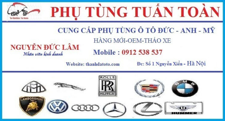 Phụ Tùng Xe Sang Và Siêu Sang