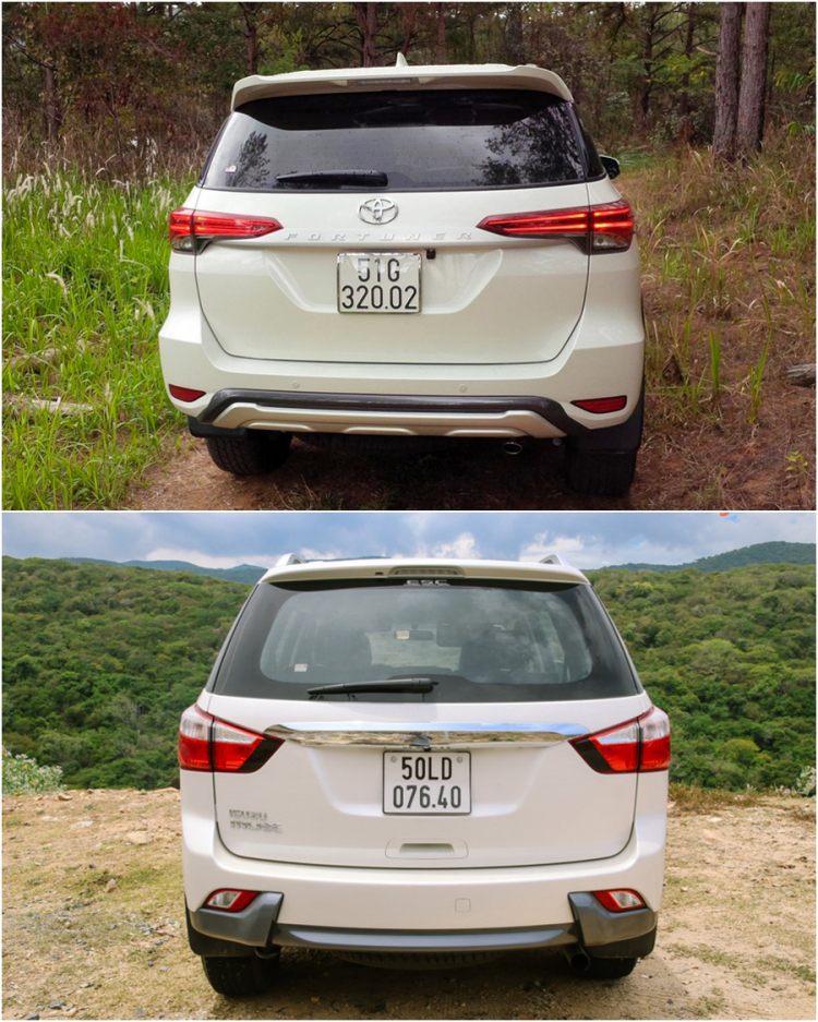 So sánh Toyota Fortuner 2017 và Isuzu mu-X: chọn SUV 7 chỗ Diesel nào với 1 tỷ đồng?