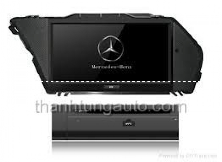 Màn hình cho xe MERCEDES GLK, DVD cho xe mercedes