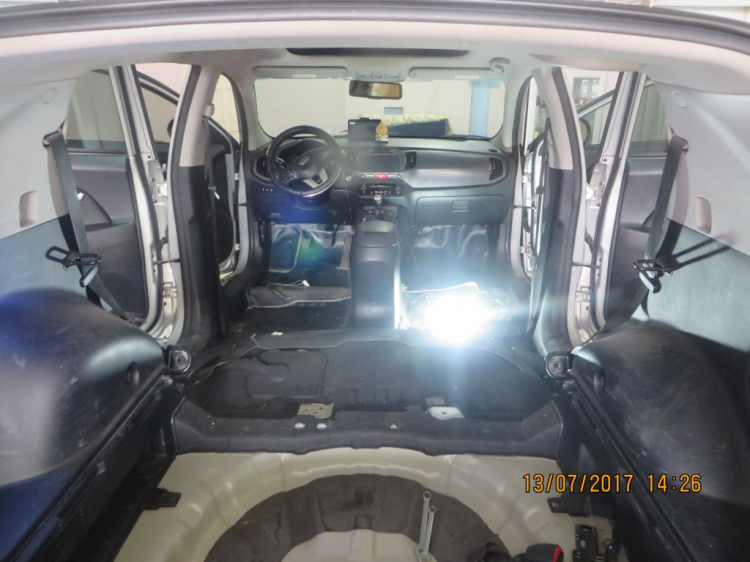 Cách âm cho Kia Sportage Cách âm cho Kia Sportage