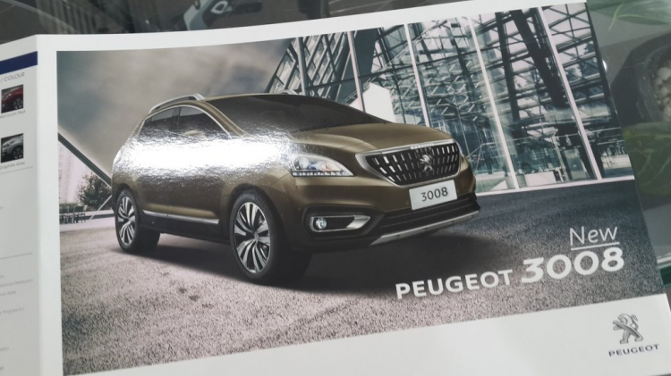 Thông số xe Peugeot 3008 facelift