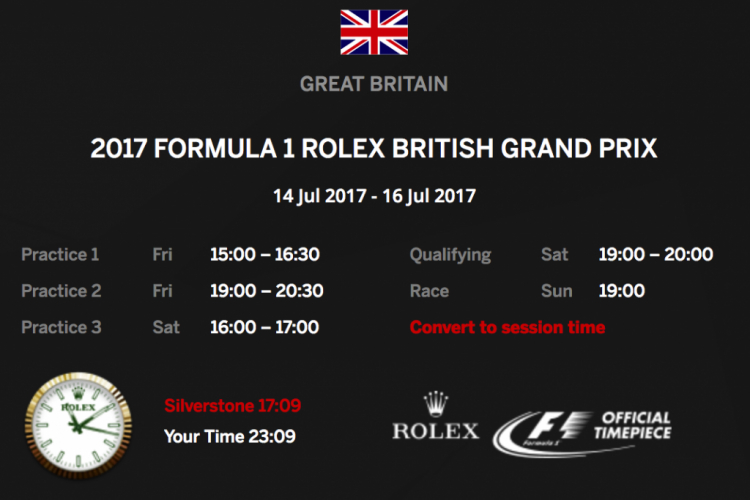 F1 2017 R10/20 Britain (Silverstone)