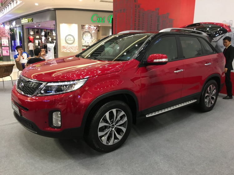 KIA SORENTO 2017 - CHẠY THỬ CÁC DÒNG XE KIA NGÀY 22/7/2017