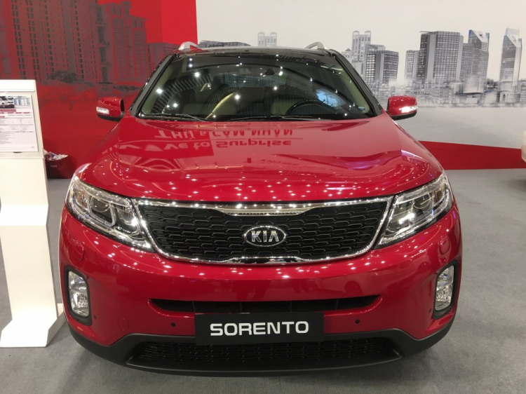 KIA SORENTO 2017 - CHẠY THỬ CÁC DÒNG XE KIA NGÀY 22/7/2017