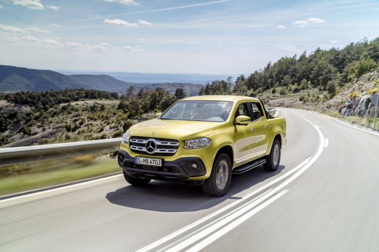 X-Class - bán tải hạng sang đầu tiên của Mercedes chính thức ra mắt