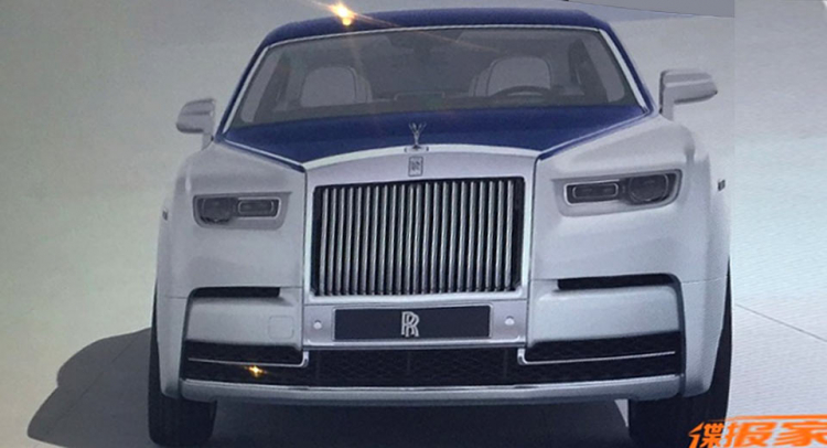 Rolls-Royce Phantom hoàn toàn mới lộ diện chờ ngày ra mắt