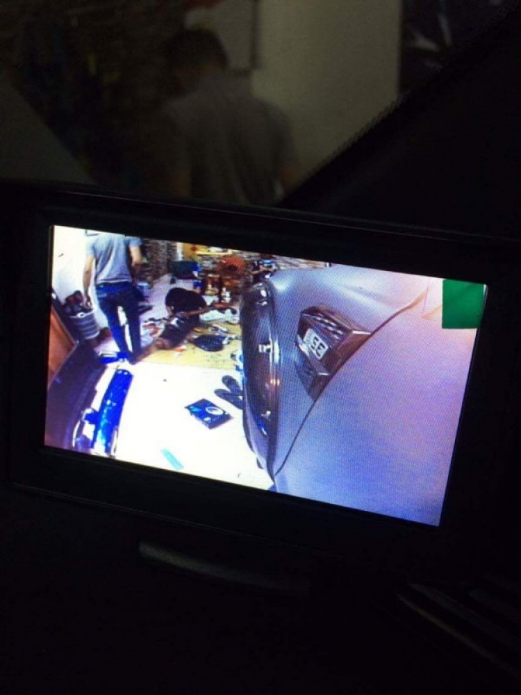 Camera lùi và cặp hông HD cho xe