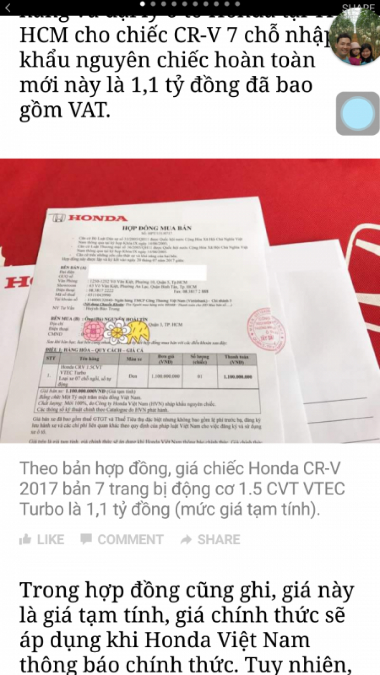 [BIMS2017] Ngồi thử hàng ghế 3 trên Honda CR-V sẽ về Việt Nam
