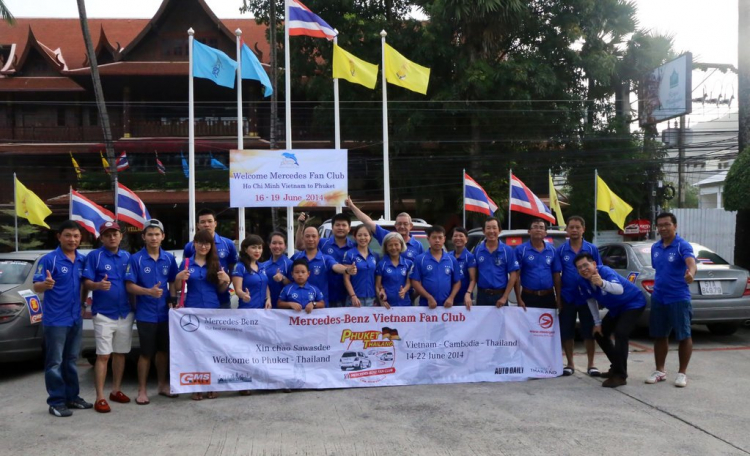 MBFC khởi hành Caravan Hè 2014 : Sài Gòn, Việt Nam – Phuket, TháiLan MBFC khởi hành Caravan Hè 2014 : Sài Gòn, Việt Nam – Phuket, TháiLan