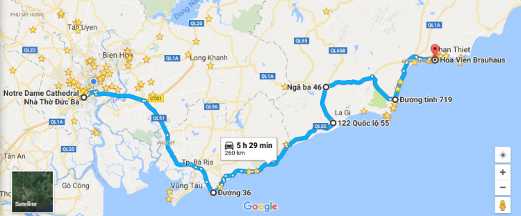 Đường đi Sài Gòn – Phan Thiết (dành cho mấy bác gà như em)
