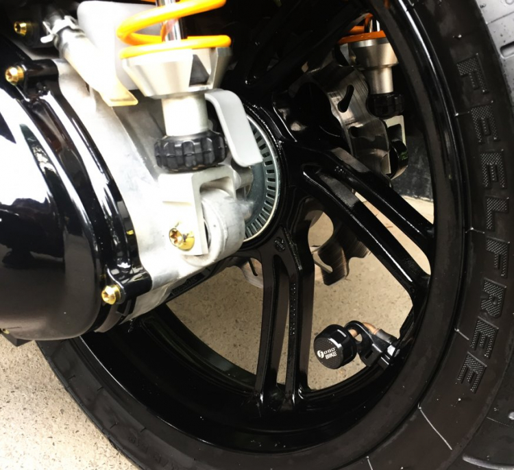 Cảm biến áp suất lốp Fobo Bike dành cho motor, xe máy