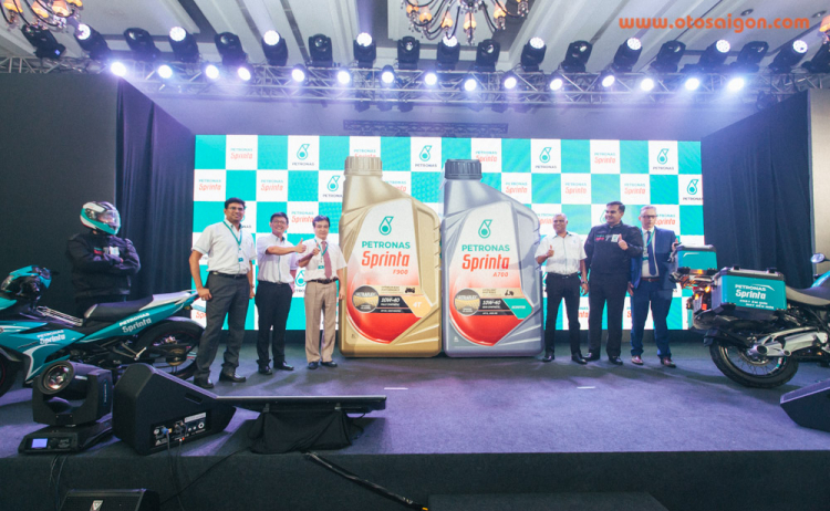 PETRONAS ra mắt dầu nhớt Sprinta công nghệ UltraFlex dành cho xe máy tại Việt Nam