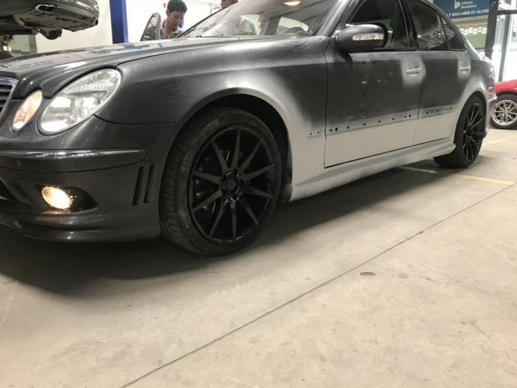 Quá trình dọn Mercedes  S Class w221