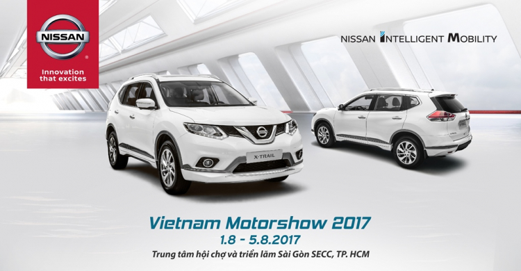 [QC] Diện mạo hoàn toàn mới của Nissan tại Vietnam Motor Show 2017