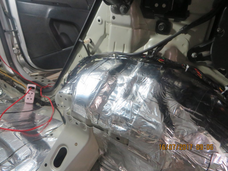 Cách âm cho Kia Sportage Cách âm cho Kia Sportage
