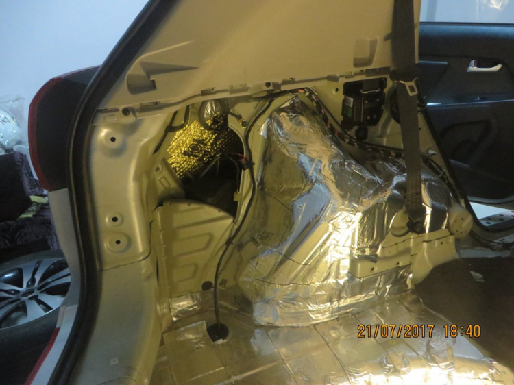 Cách âm cho Kia Sportage Cách âm cho Kia Sportage