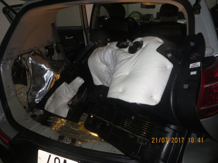 Cách âm cho Kia Sportage Cách âm cho Kia Sportage