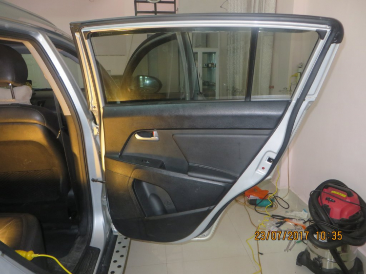 Cách âm cho Kia Sportage Cách âm cho Kia Sportage