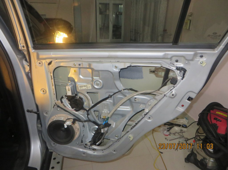 Cách âm cho Kia Sportage Cách âm cho Kia Sportage