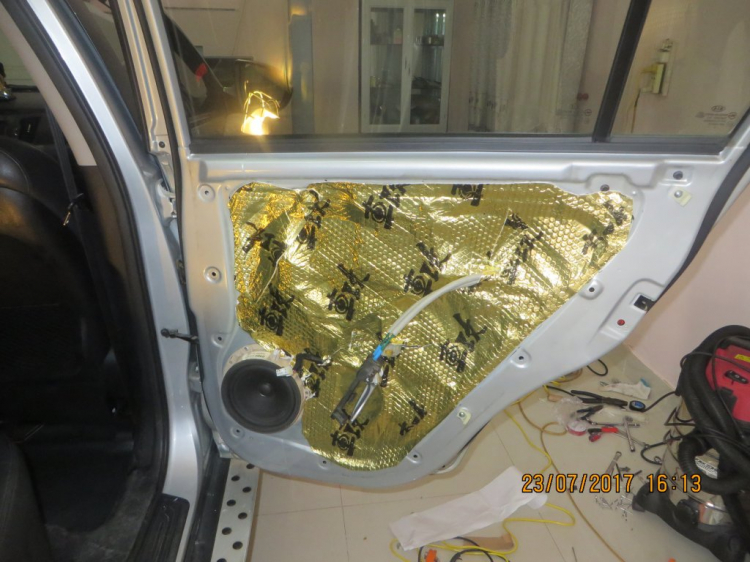 Cách âm cho Kia Sportage Cách âm cho Kia Sportage