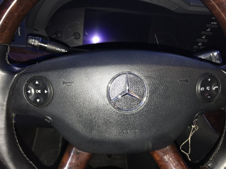 Quá trình dọn Mercedes S Class w221 Quá trình dọn Mercedes S Class w221